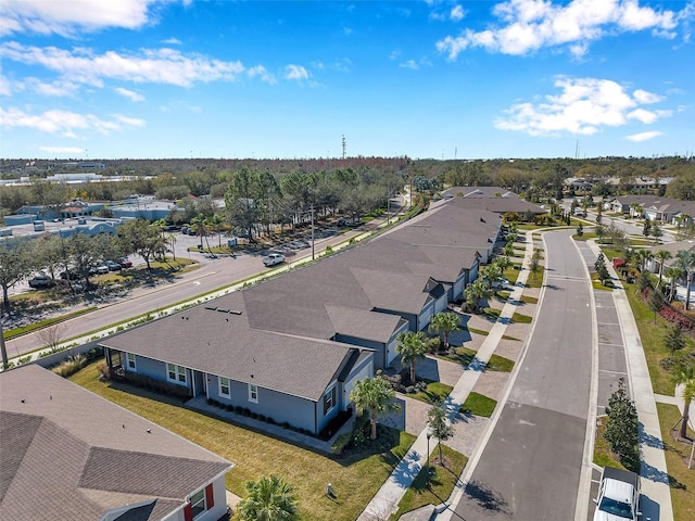 birds eye view of property featuring a residential view