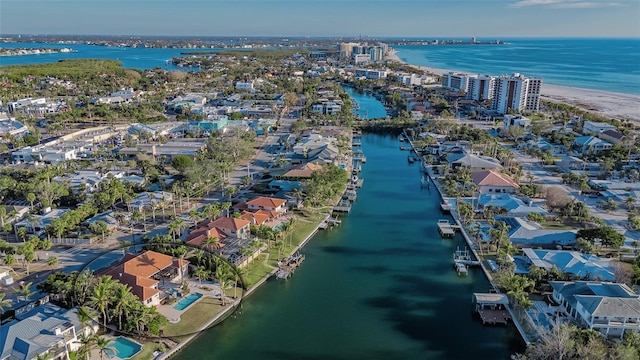 400 N Washington Dr, Sarasota, FL 34236 - aerial perspective of suburban area with a nearby body of water
