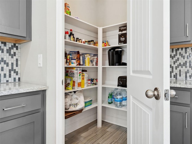 view of pantry