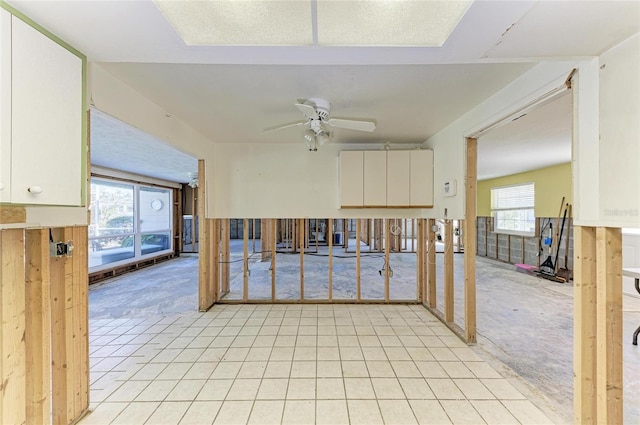 spare room featuring ceiling fan