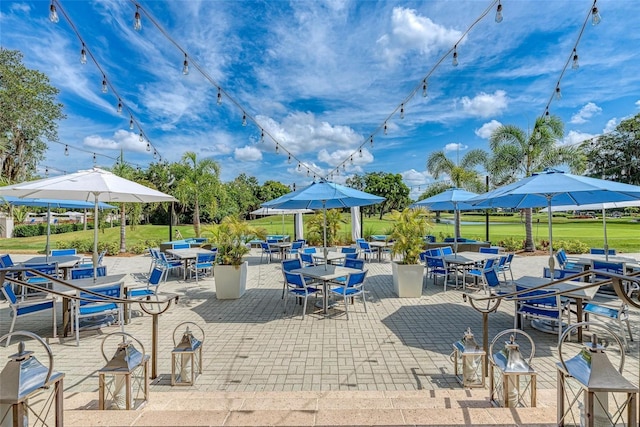 view of patio