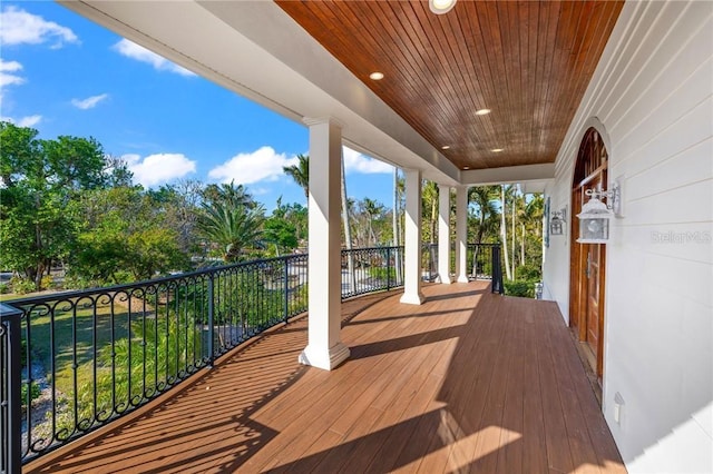 16475 Captiva Dr, Captiva, FL 33924 - view of wooden terrace
