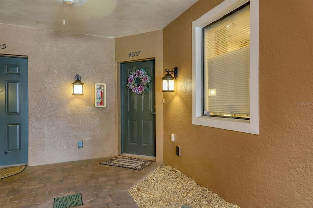 4007 Overture Cir, Bradenton, FL 34209 - entrance to property featuring stucco siding