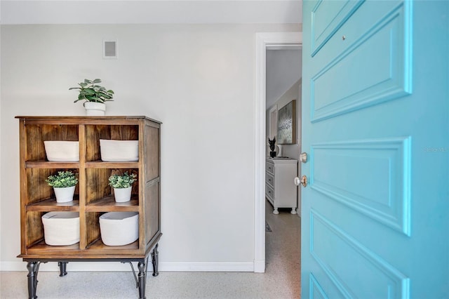 2321 Terry Ln, Sarasota, FL 34231 - hallway featuring baseboards