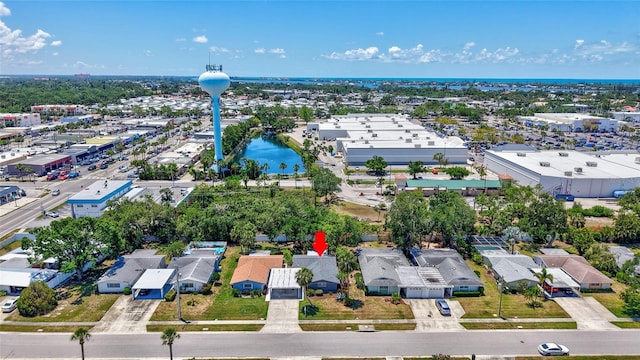 2321 Terry Ln, Sarasota, FL 34231 - bird's eye view of a large body of water