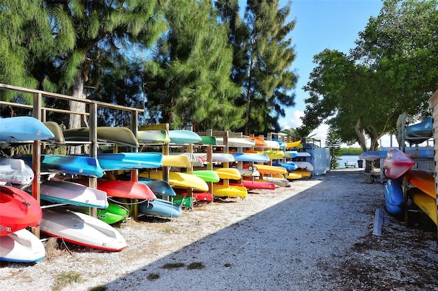view of jungle gym