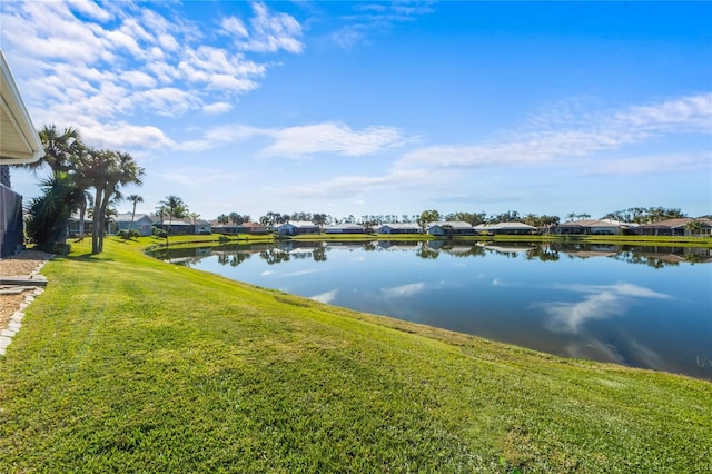 property view of water