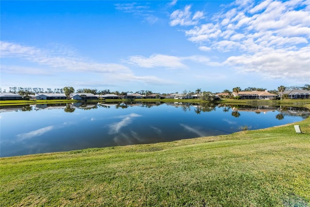 property view of water