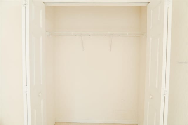 view of closet