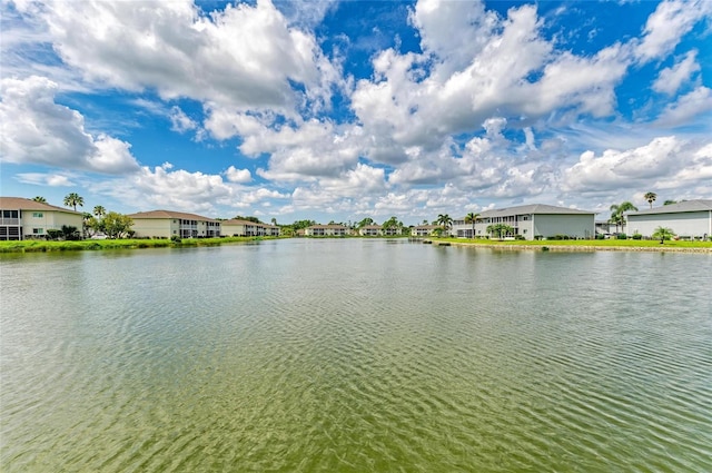 property view of water