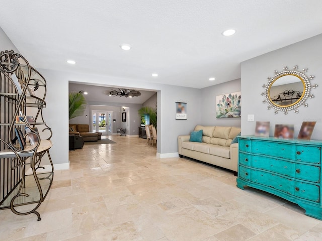 view of living room