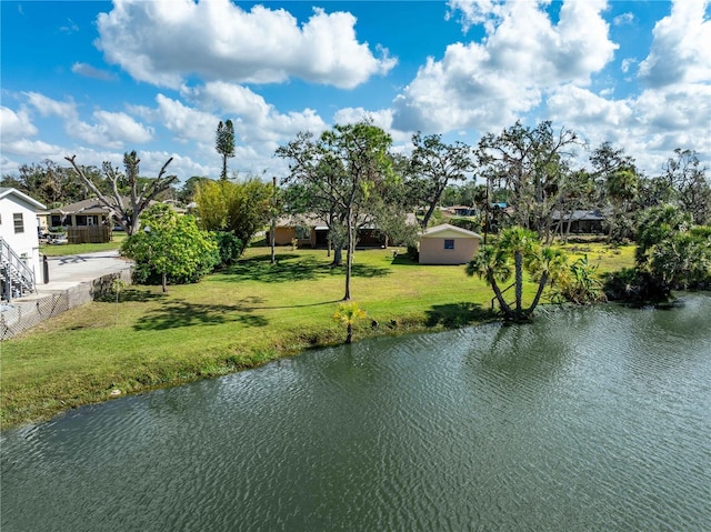 property view of water