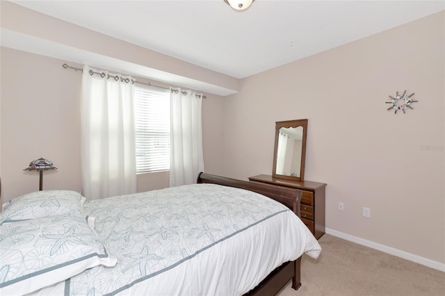 bedroom featuring carpet floors