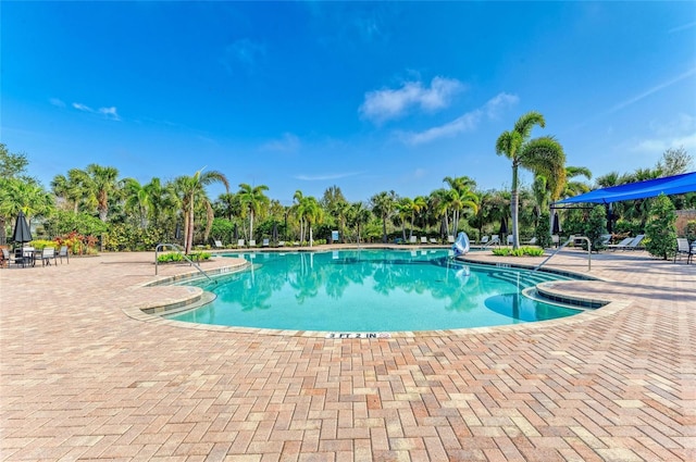 view of swimming pool