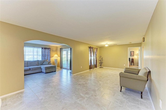 view of living room