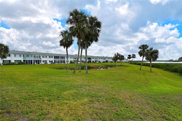 surrounding community featuring a yard