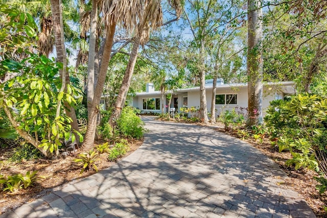 view of ranch-style house