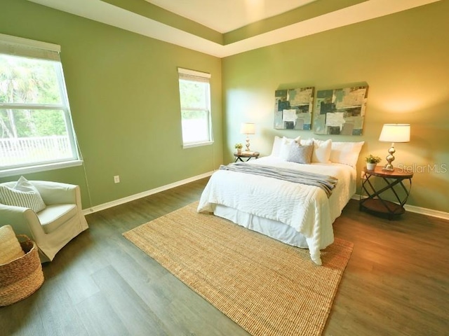 5718 Broad River Run, Ellenton, FL 34222 - bedroom with baseboards and wood finished floors