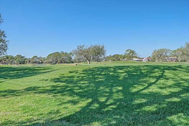 surrounding community featuring a yard