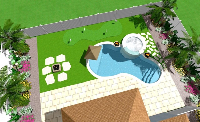 bird's eye view