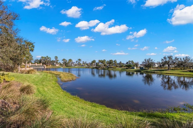 property view of water