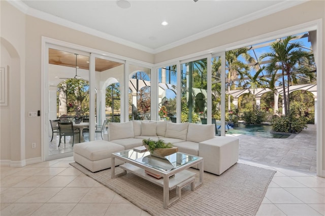 13315 Palmers Creek Ter, Lakewood Ranch, FL 34202 - view of sunroom / solarium