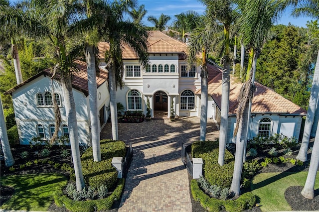 13315 Palmers Creek Ter, Lakewood Ranch, FL 34202 - mediterranean / spanish-style home featuring a balcony
