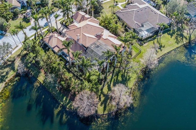 13315 Palmers Creek Ter, Lakewood Ranch, FL 34202 - birds eye view of property featuring a water view