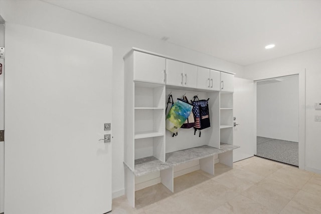 view of mudroom