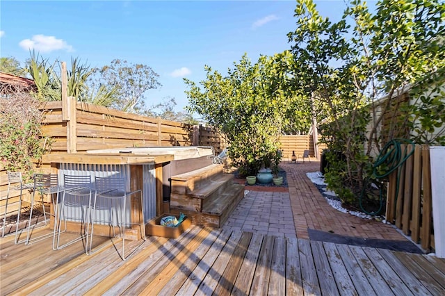 2375 Riverwood Pines Dr, Sarasota, FL 34231 - deck with a patio