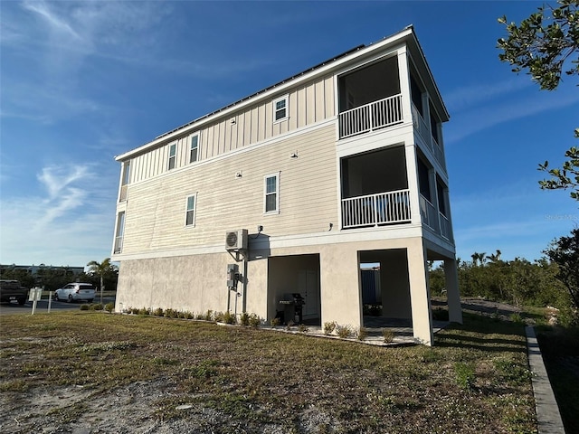 view of rear view of property