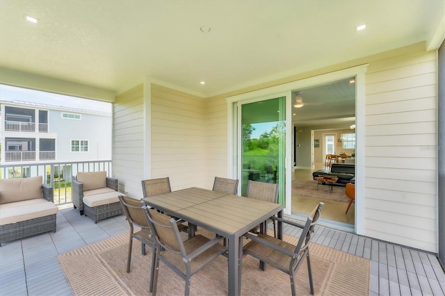 4207 Marina View Way, Cortez, FL 34215 - wooden deck featuring an outdoor living space