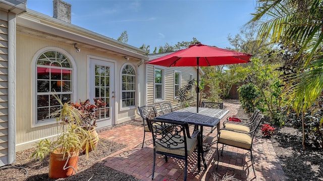 view of patio