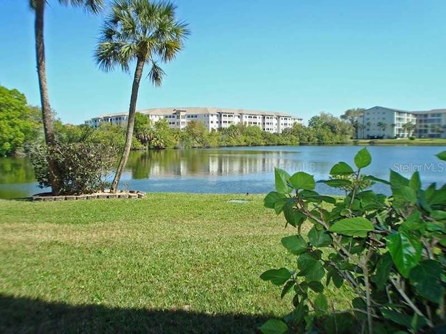 view of water feature