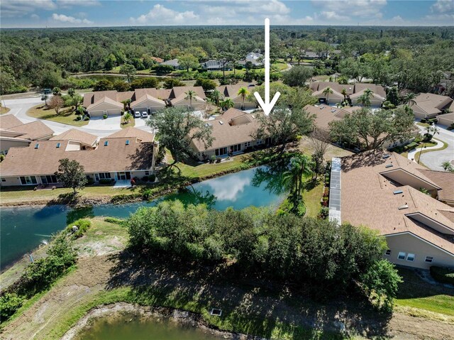 5618 Monte Rosso Rd, Sarasota, FL 34243 - bird's eye view with a water view