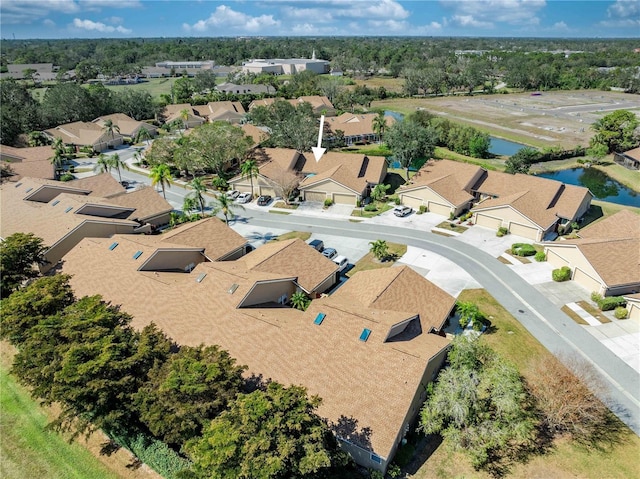 5618 Monte Rosso Rd, Sarasota, FL 34243 - aerial view featuring a water view