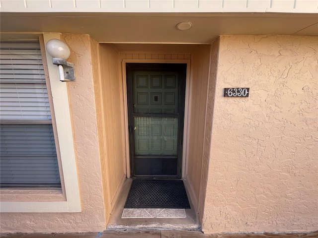 view of property entrance