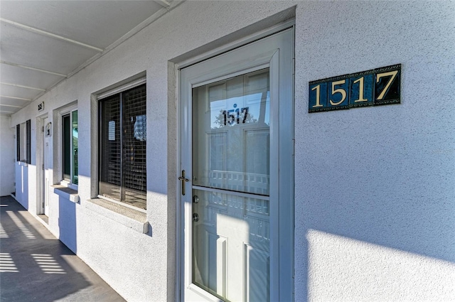 view of property entrance