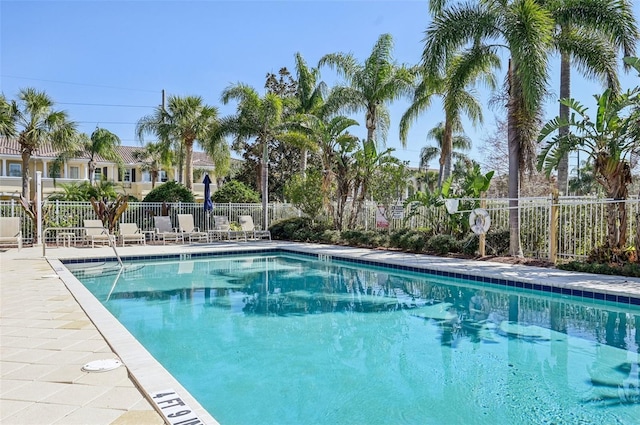 view of pool