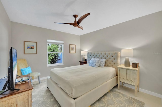 3301 River Woods Dr, Parrish, FL 34219 - bedroom featuring baseboards and a ceiling fan