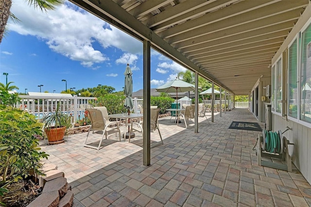 view of patio