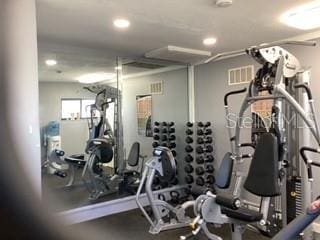 view of exercise room