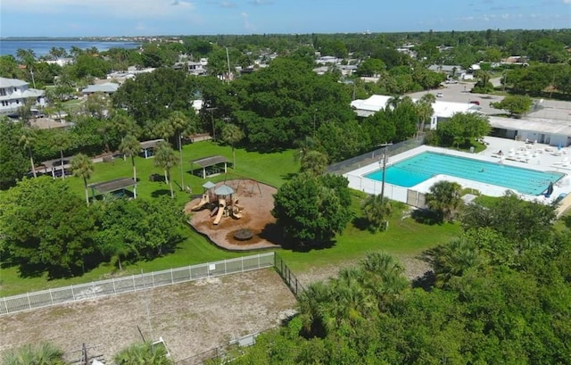 408 Bryn Mawr Is, Bradenton, FL 34207 - bird's eye view with a water view