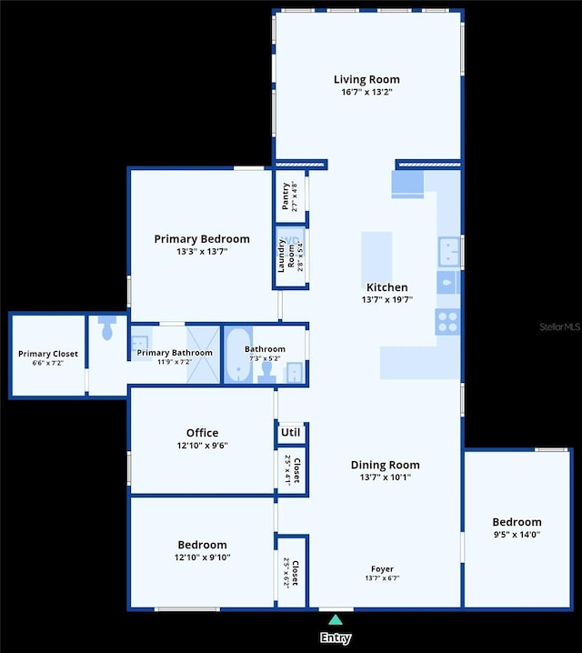 408 Bryn Mawr Is, Bradenton, FL 34207 - floor plan
