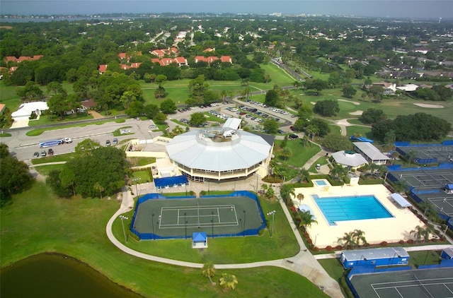 aerial view