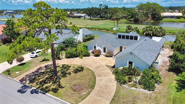 3837 Torrey Pines Blvd, Sarasota, FL 34238 - view from above of property with a nearby body of water