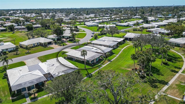 birds eye view of property featuring a residential view