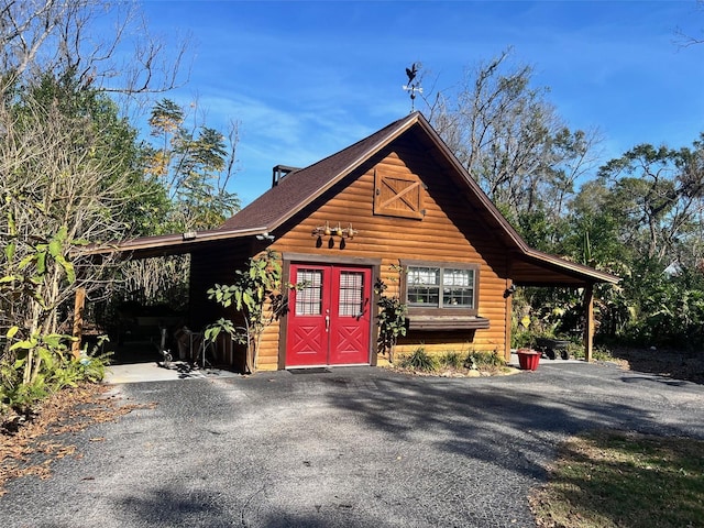 view of front of house