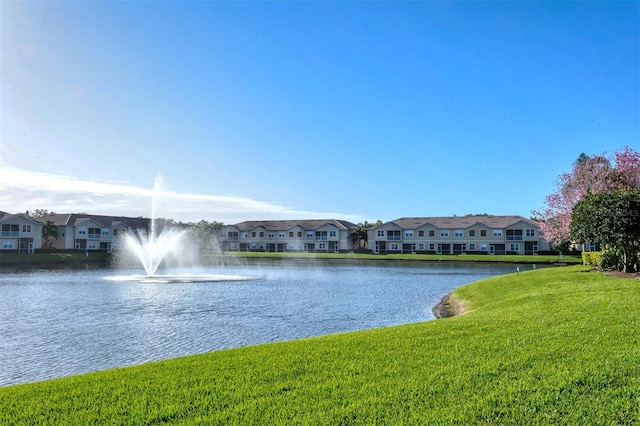 water view featuring a residential view