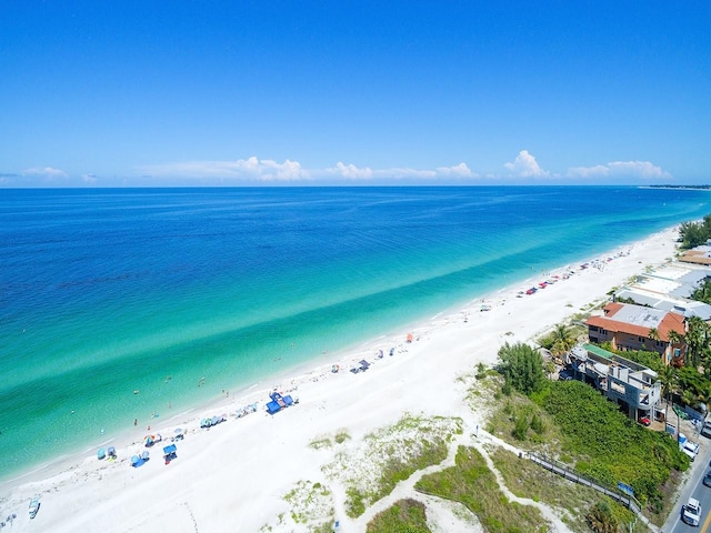 water view with a beach view